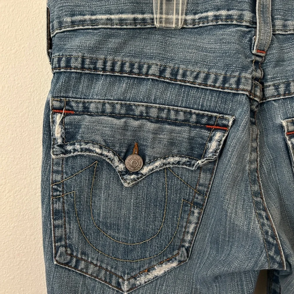 True Religion Light Blue Made In USA Jeans